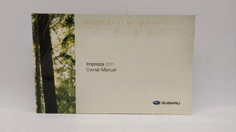 compare product 2011 Subaru Impreza Owners Manual Book Guide OEM Used Auto Parts