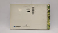 2011 Subaru Impreza Owners Manual Book Guide OEM Used Auto Parts - Oemusedautoparts1.com