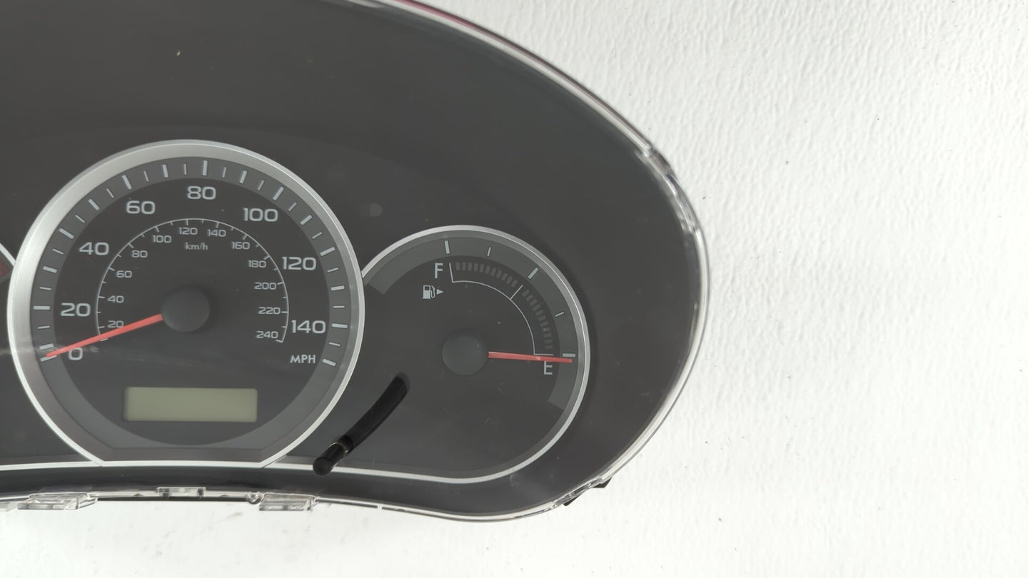 2010-2011 Subaru Impreza Instrument Cluster Speedometer Gauges P/N:85003FG750 85003FG750 Fits Fits 2010 2011 OEM Used Auto P