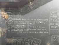 2008-2011 Subaru Impreza Fusebox Fuse Box Panel Relay Module P/N:82241FG010 241FG010, MB100200B Fits Fits 2008 2009 2010 201