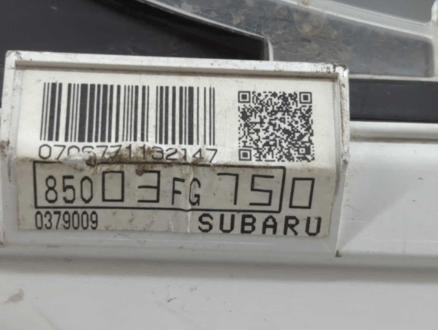 2010-2011 Subaru Impreza Instrument Cluster Speedometer Gauges P/N:85003FG750 85003FG760 Fits Fits 2010 2011 OEM Used Auto P