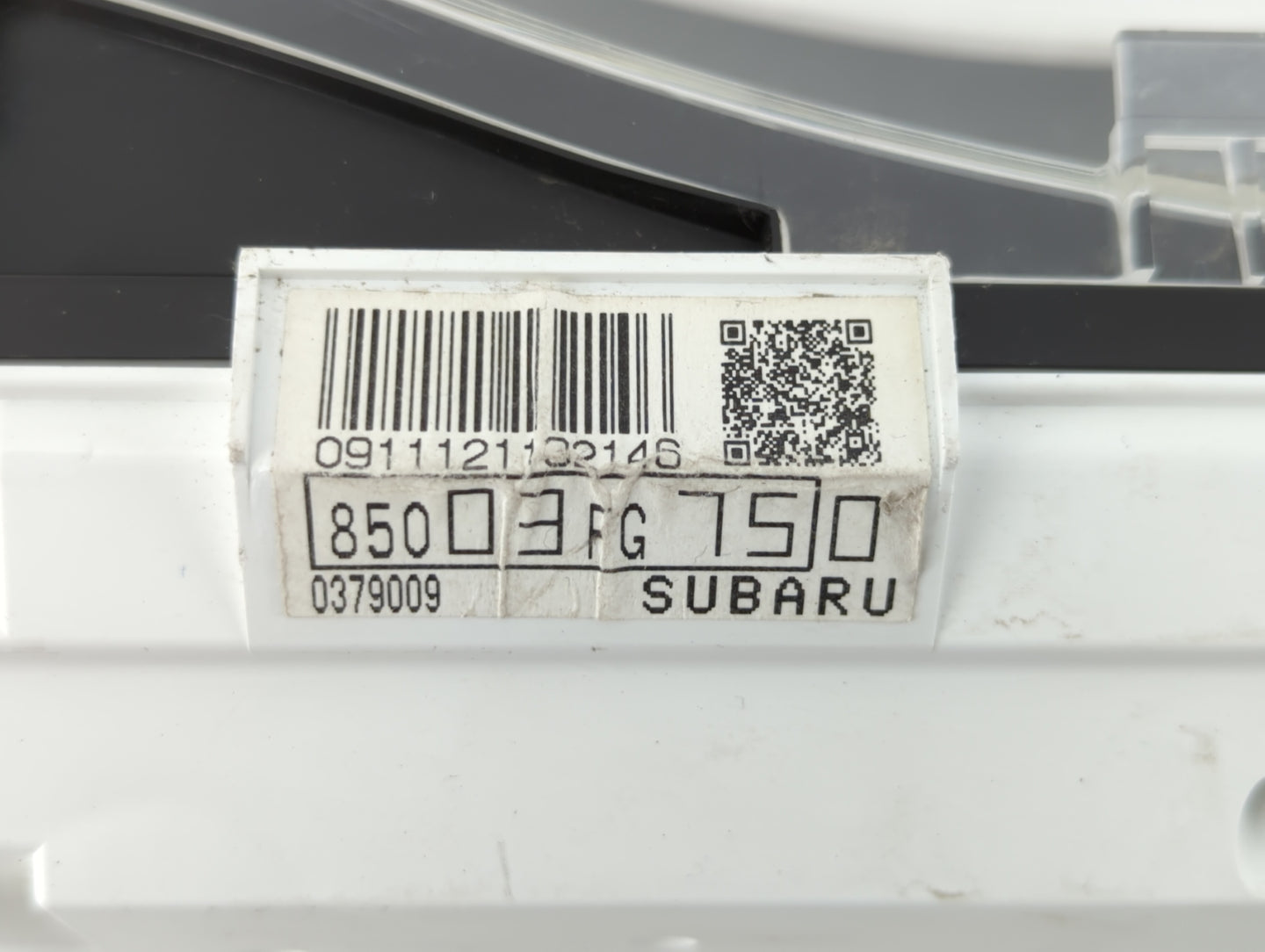 2010-2011 Subaru Impreza Instrument Cluster Speedometer Gauges P/N:85003FG750 85003FG750 Fits Fits 2010 2011 OEM Used Auto P