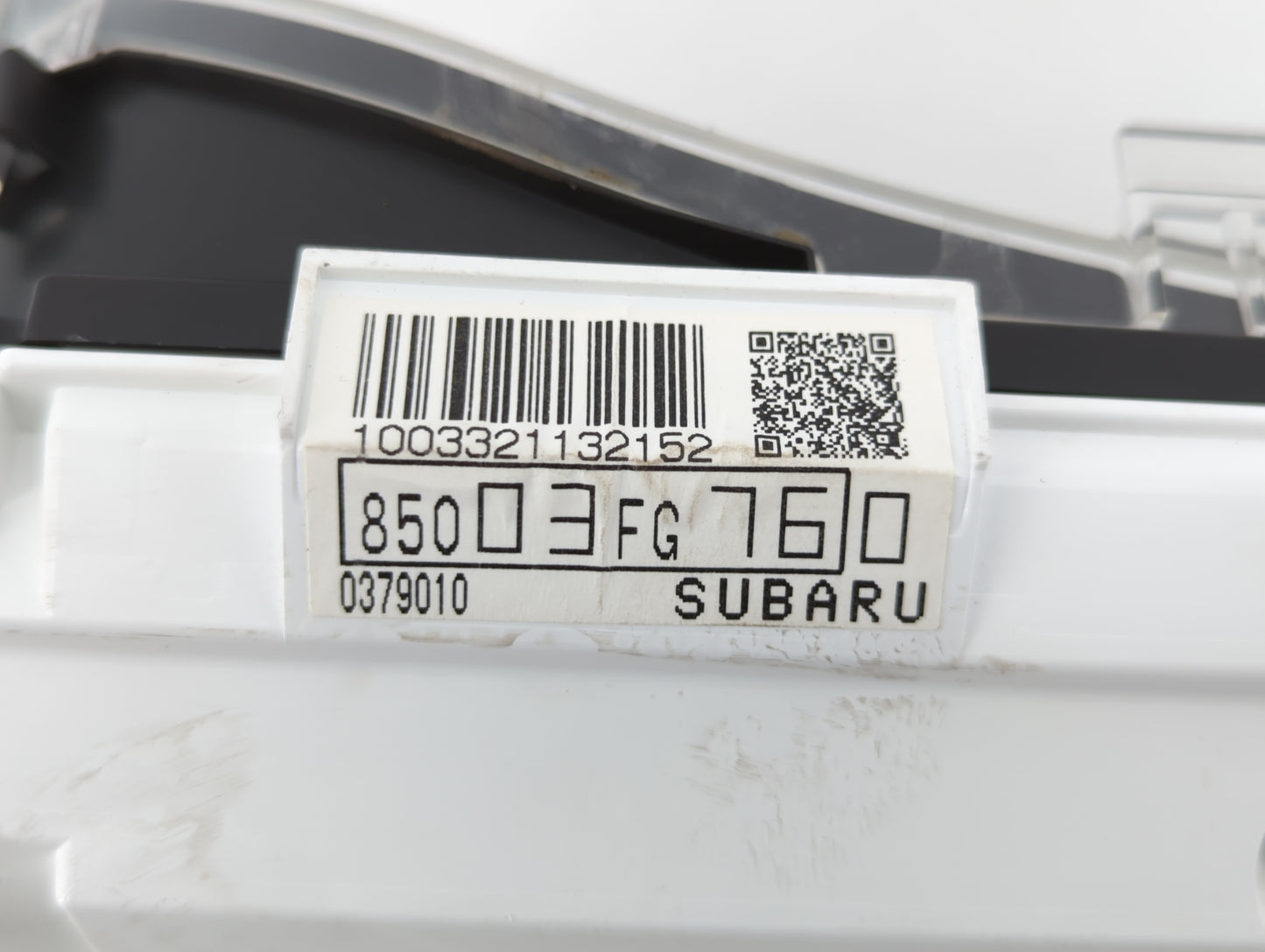 2010-2011 Subaru Impreza Instrument Cluster Speedometer Gauges P/N:85003FG760 Fits Fits 2010 2011 OEM Used Auto Parts - Oemu