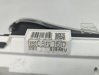 2010-2011 Subaru Impreza Instrument Cluster Speedometer Gauges P/N:85003FG760 Fits Fits 2010 2011 OEM Used Auto Parts - Oemu