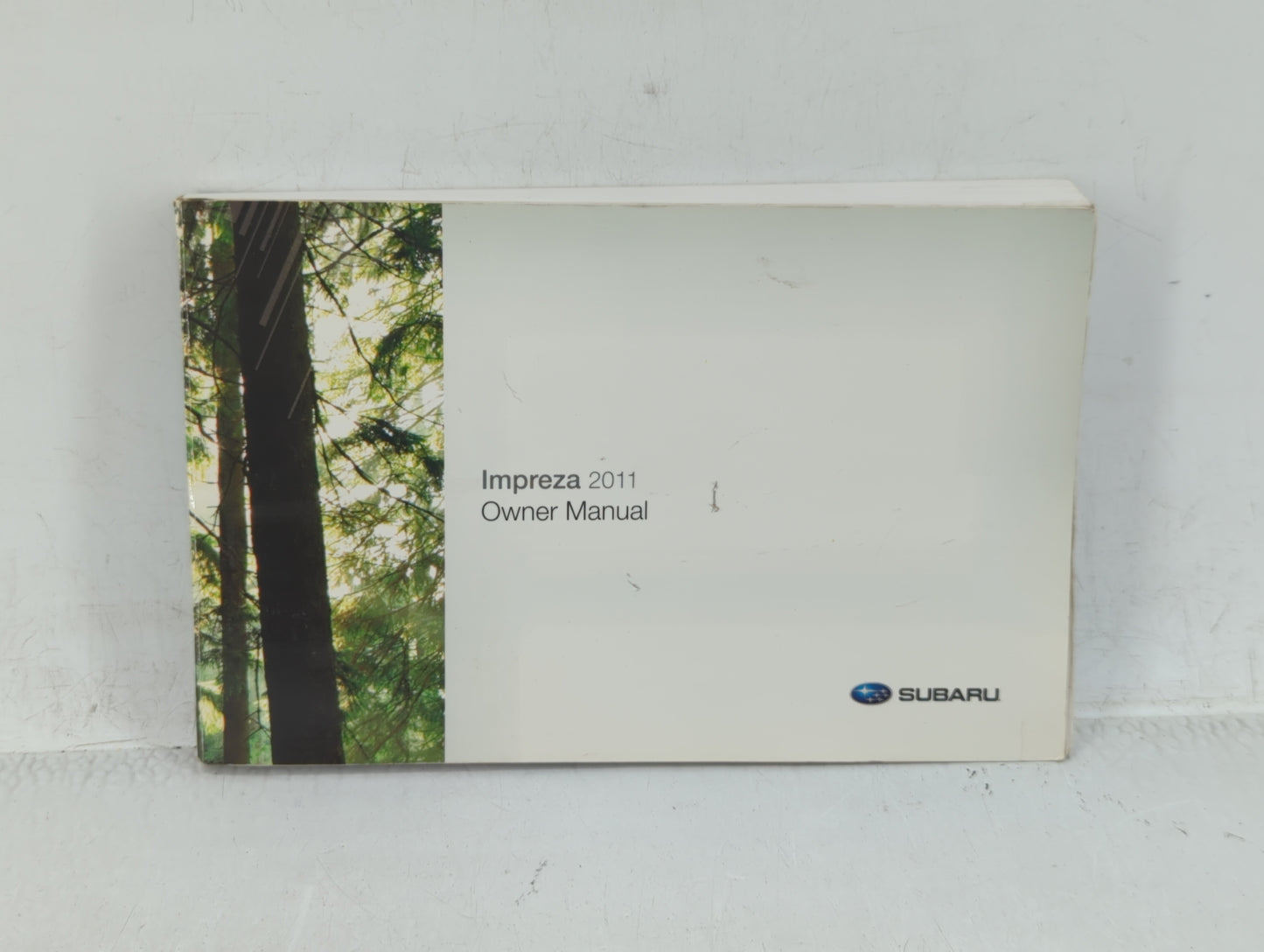 2011 Subaru Impreza Owners Manual Book Guide OEM Used Auto Parts - Oemusedautoparts1.com