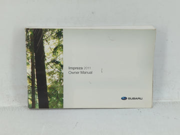 2011 Subaru Impreza Owners Manual Book Guide OEM Used Auto Parts - Oemusedautoparts1.com