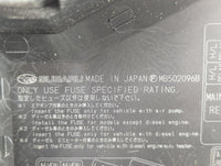 2008-2011 Subaru Impreza Fusebox Fuse Box Panel Relay Module P/N:MB502071B MB100200B, MB502096B Fits Fits 2008 2009 2010 201