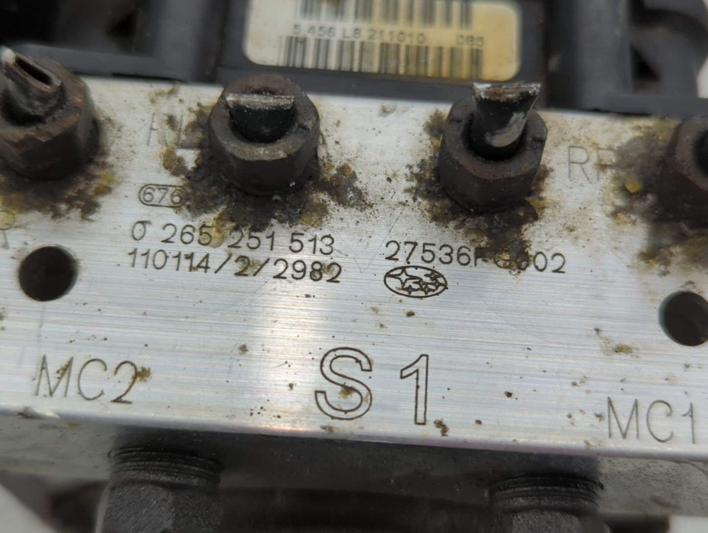 2008-2011 Subaru Impreza ABS Pump Control Module Replacement P/N:27536FG002 27536FG001 Fits Fits 2008 2009 2010 2011 OEM Use