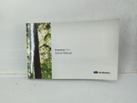 2011 Subaru Impreza Owners Manual Book Guide OEM Used Auto Parts - Oemusedautoparts1.com