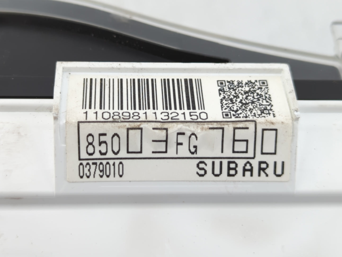 2010-2011 Subaru Impreza Instrument Cluster Speedometer Gauges P/N:85003FG760 Fits Fits 2010 2011 OEM Used Auto Parts - Oemu
