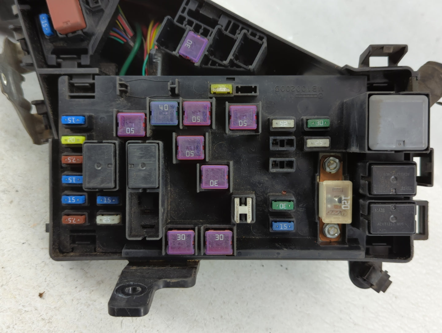 2015 Subaru Impreza Fusebox Fuse Box Panel Relay Module P/N:MB100200B Fits OEM Used Auto Parts - Oemusedautoparts1.com