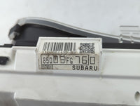 2010-2011 Subaru Impreza Instrument Cluster Speedometer Gauges P/N:85003FG760 Fits Fits 2010 2011 OEM Used Auto Parts - Oemu