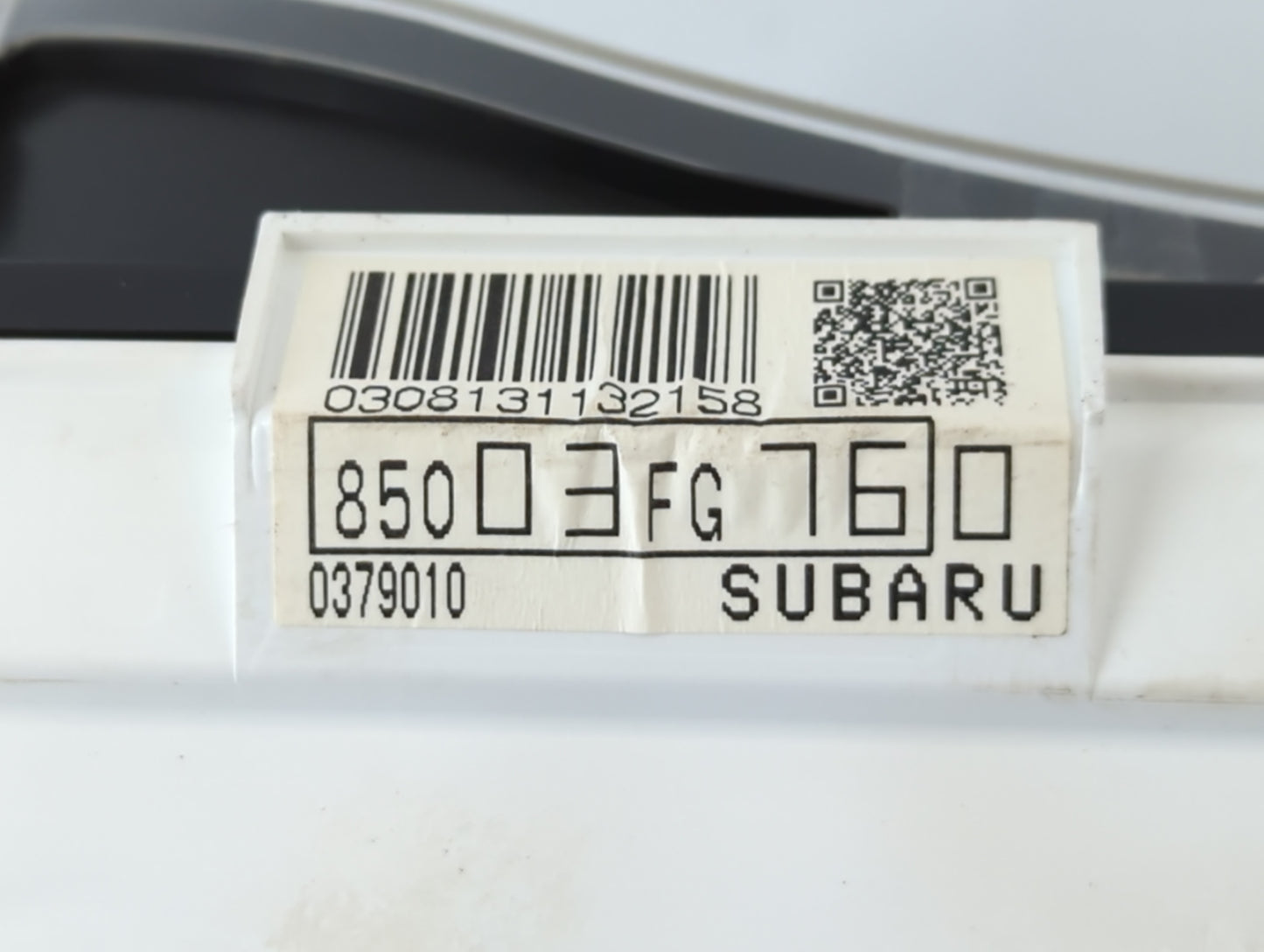 2010-2011 Subaru Impreza Instrument Cluster Speedometer Gauges P/N:0379010 85003FG760 Fits Fits 2010 2011 OEM Used Auto Part