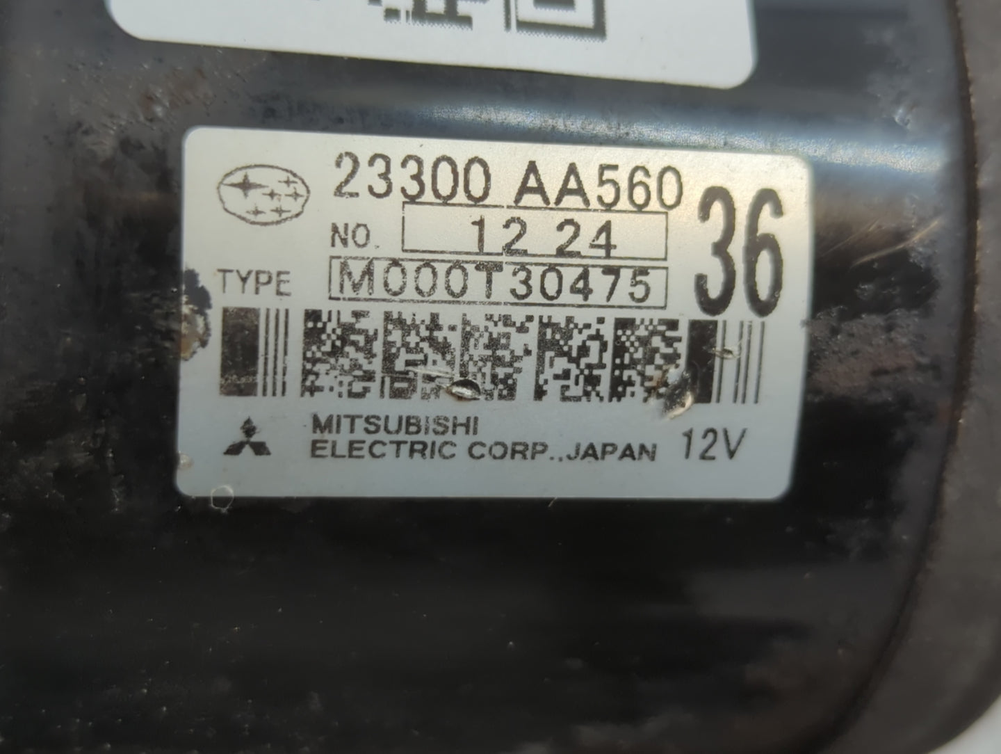 2008-2014 Subaru Impreza Car Starter Motor Solenoid OEM P/N:23300 AA560 Fits Fits 2008 2009 2010 2011 2012 2013 2014 OEM Use