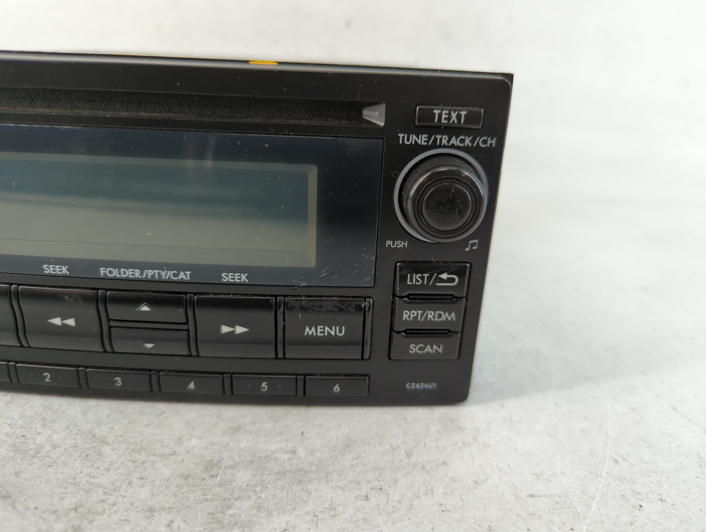 2011-2014 Subaru Impreza Radio AM FM Cd Player Receiver Replacement P/N:86201FG620 Fits Fits 2011 2012 2013 2014 OEM Used Au