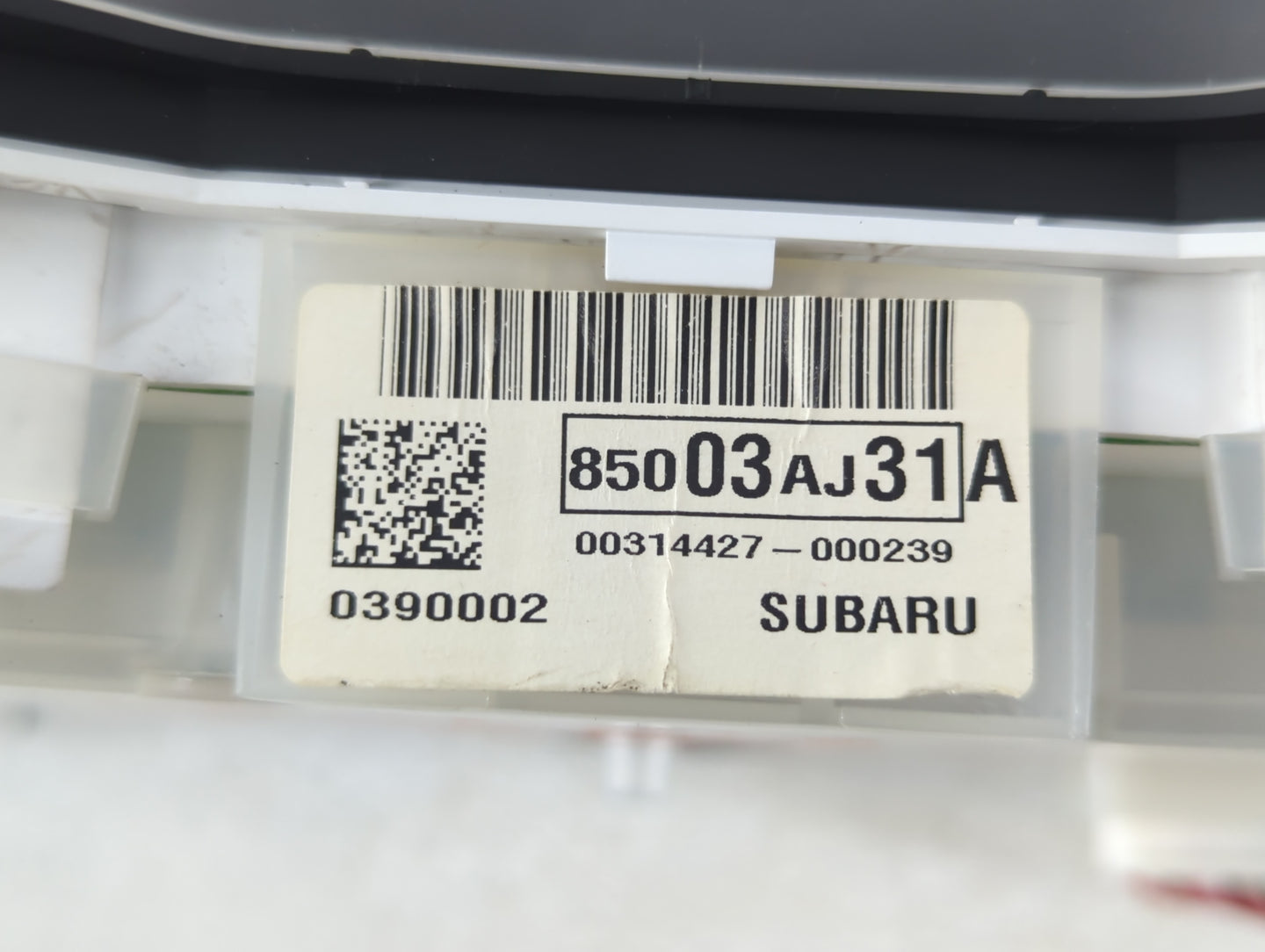 2011 Subaru Legacy Instrument Cluster Speedometer Gauges P/N:85003AJ31A Fits OEM Used Auto Parts - Oemusedautoparts1.com