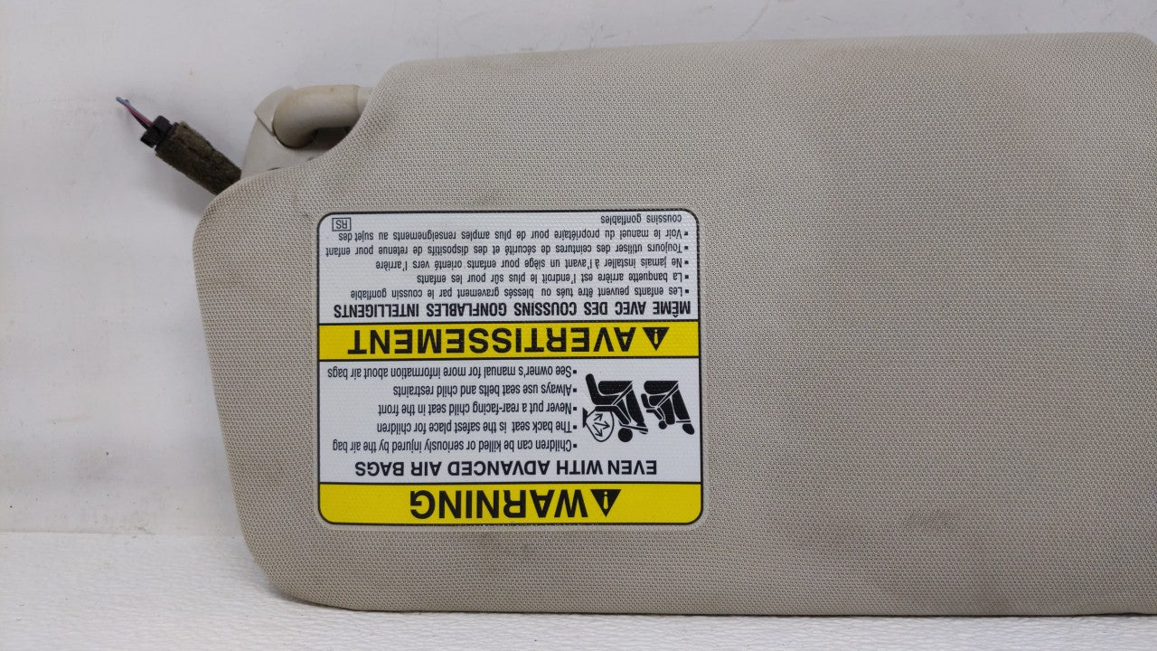 2010-2014 Subaru Legacy Sun Visor Shade Replacement Passenger Right Mirror Fits Fits 2010 2011 2012 2013 2014 OEM Used Auto 