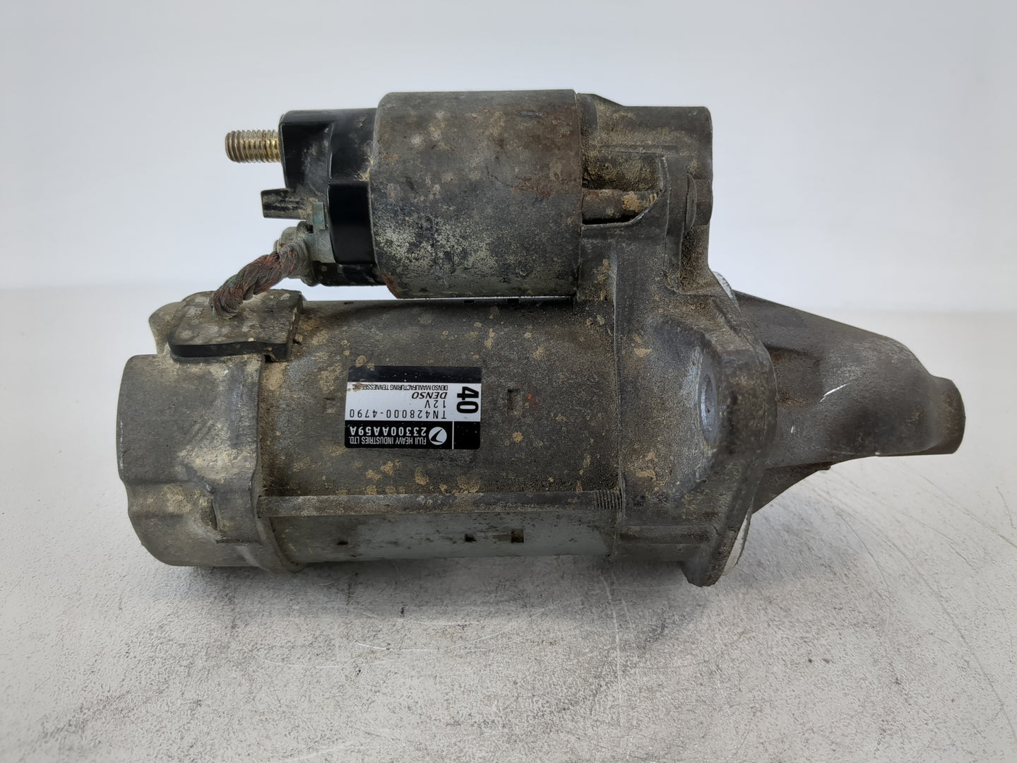 2008-2015 Subaru Legacy Car Starter Motor Solenoid OEM P/N:23300AA59A Fits Fits 2008 2009 2010 2011 2012 2013 2014 2015 OEM 