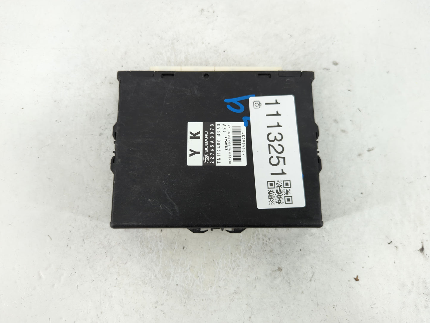 2011 Subaru Legacy PCM Engine Control Computer ECU ECM PCU OEM P/N:22765AB07B Fits OEM Used Auto Parts - Oemusedautoparts1.c
