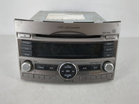 2010-2012 Subaru Legacy Radio AM FM Cd Player Receiver Replacement P/N:86201AJ60A Fits Fits 2010 2011 2012 OEM Used Auto Par
