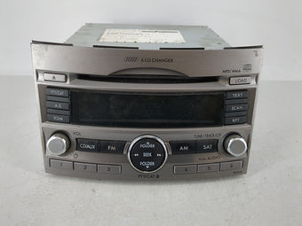 compare product 2010-2012 Subaru Legacy Radio AM FM Cd Player Receiver Replacement P/N:86201AJ60A Fits Fits 2010 2011 2012 OEM Used Auto Parts
