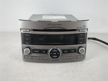 2010-2012 Subaru Legacy Radio AM FM Cd Player Receiver Replacement P/N:8620AJ60A Fits Fits 2010 2011 2012 OEM Used Auto Part