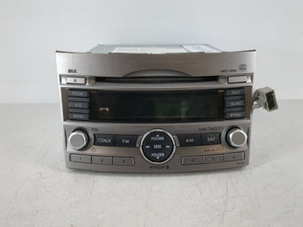 compare product 2010-2012 Subaru Legacy Radio AM FM Cd Player Receiver Replacement P/N:86201SJ64A Fits Fits 2010 2011 2012 OEM Used Auto Parts
