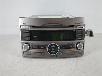 2010-2012 Subaru Legacy Radio AM FM Cd Player Receiver Replacement P/N:86201SJ64A Fits Fits 2010 2011 2012 OEM Used Auto Par