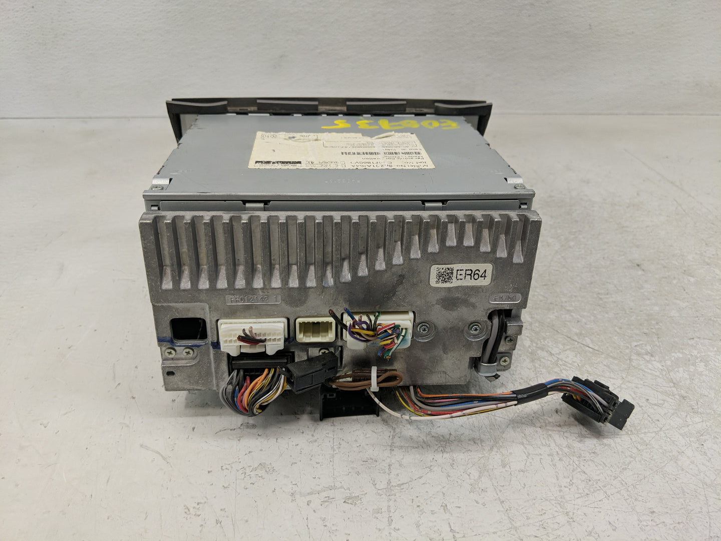 2010-2012 Subaru Legacy Radio AM FM Cd Player Receiver Replacement P/N:86201AJ64A Fits Fits 2010 2011 2012 OEM Used Auto Par
