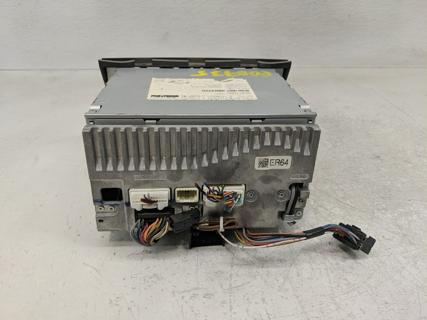 2010-2012 Subaru Legacy Radio AM FM Cd Player Receiver Replacement P/N:86201AJ64A Fits Fits 2010 2011 2012 OEM Used Auto Par