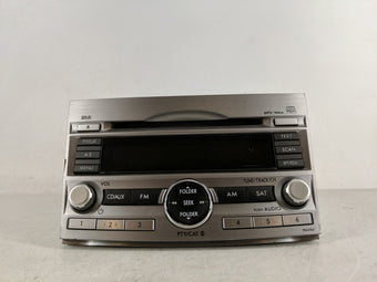 compare product 2010-2012 Subaru Legacy Radio AM FM Cd Player Receiver Replacement P/N:86201AJ64A Fits Fits 2010 2011 2012 OEM Used Auto Parts