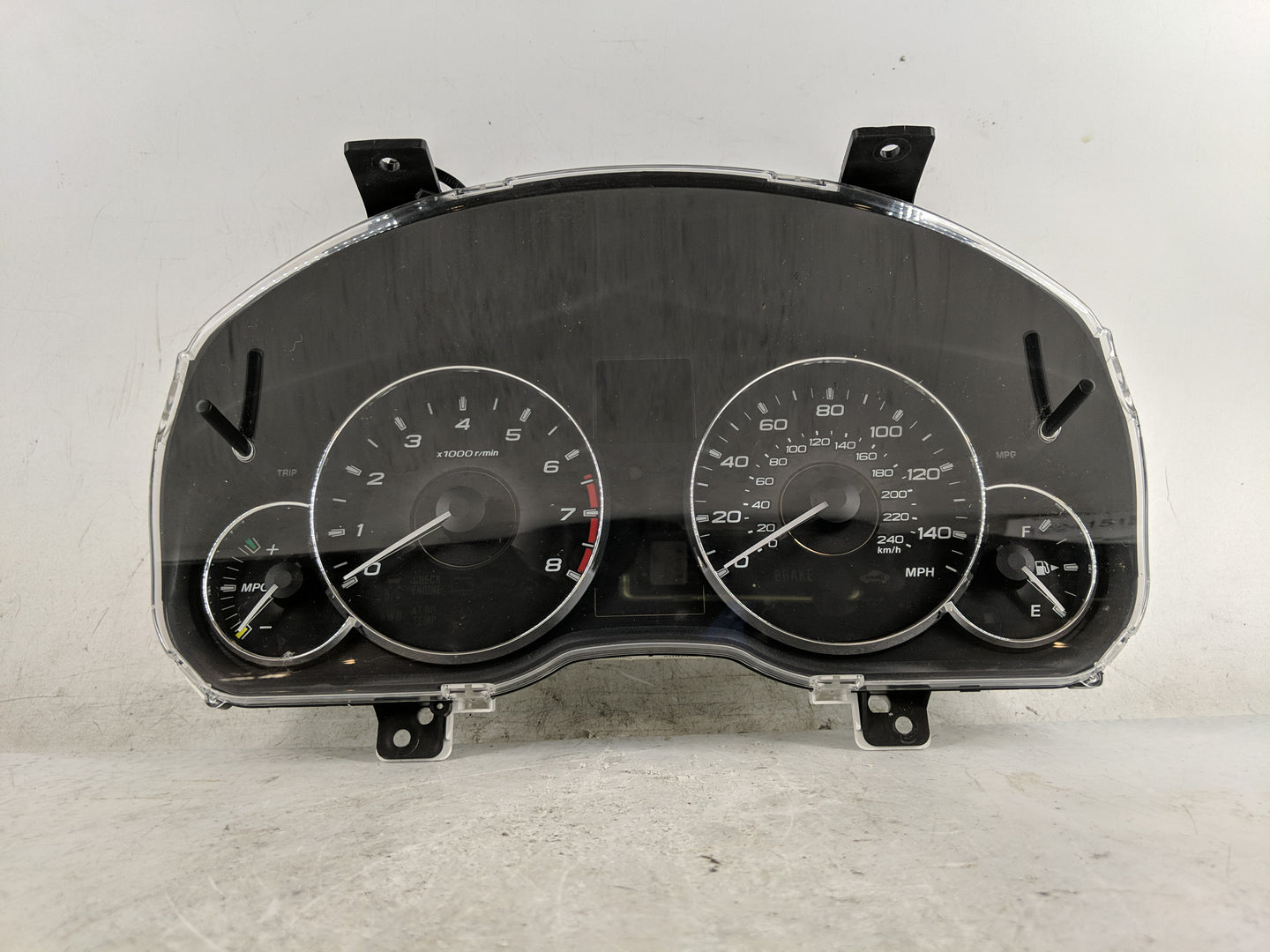 2011 Subaru Legacy Instrument Cluster Speedometer Gauges P/N:85003AJ31A Fits OEM Used Auto Parts - Oemusedautoparts1.com