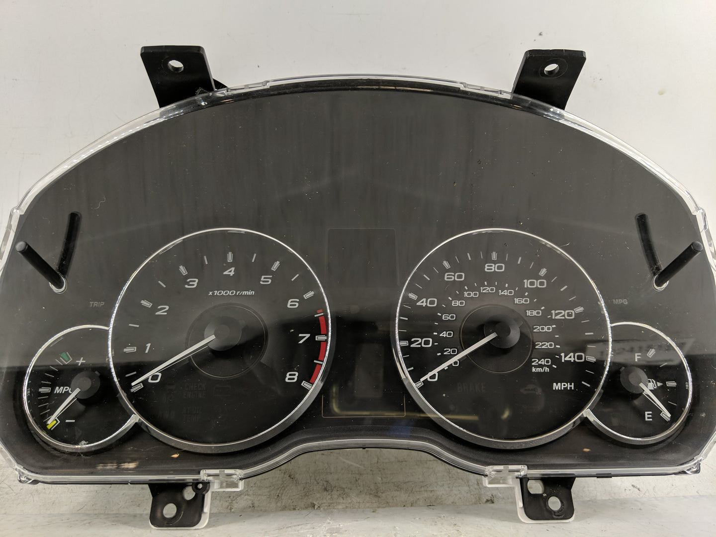 2011 Subaru Legacy Instrument Cluster Speedometer Gauges P/N:85003AJ31A Fits OEM Used Auto Parts - Oemusedautoparts1.com