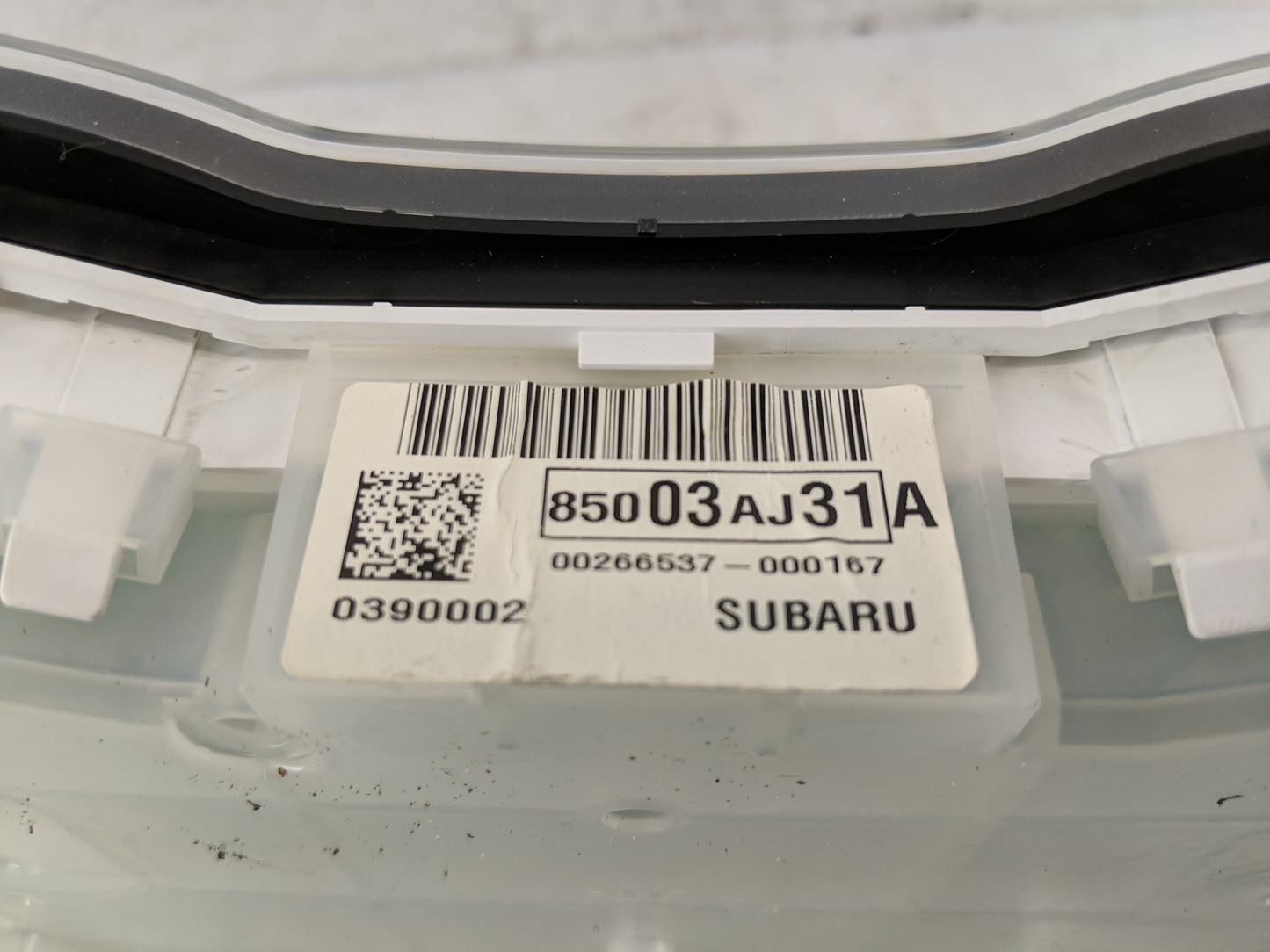 2011 Subaru Legacy Instrument Cluster Speedometer Gauges P/N:85003AJ31A Fits OEM Used Auto Parts - Oemusedautoparts1.com