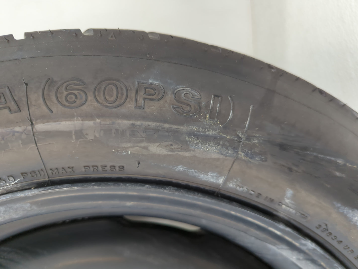 2011 Subaru Legacy Spare Donut Tire Wheel Rim Oem - Oemusedautoparts1.com