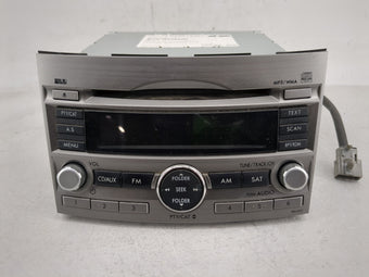 compare product 2010-2012 Subaru Legacy Radio AM FM Cd Player Receiver Replacement Fits Fits 2010 2011 2012 OEM Used Auto Parts