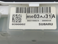 2011 Subaru Legacy Instrument Cluster Speedometer Gauges P/N:85003AJ31A Fits OEM Used Auto Parts - Oemusedautoparts1.com