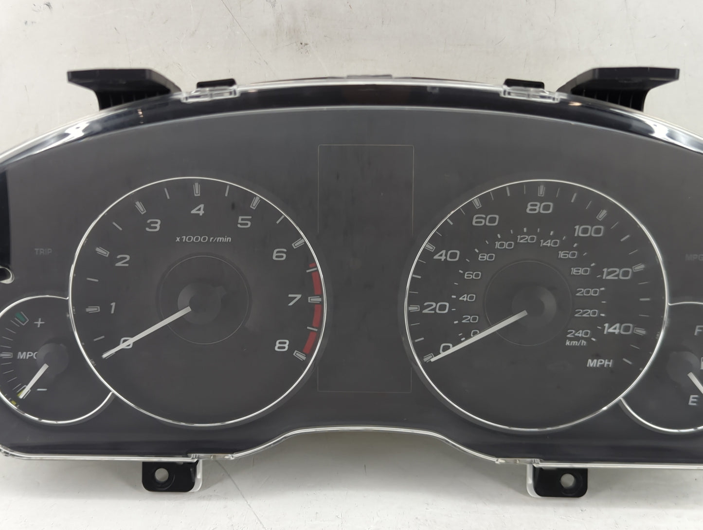 2011 Subaru Legacy Instrument Cluster Speedometer Gauges P/N:85003AJ31A Fits OEM Used Auto Parts - Oemusedautoparts1.com