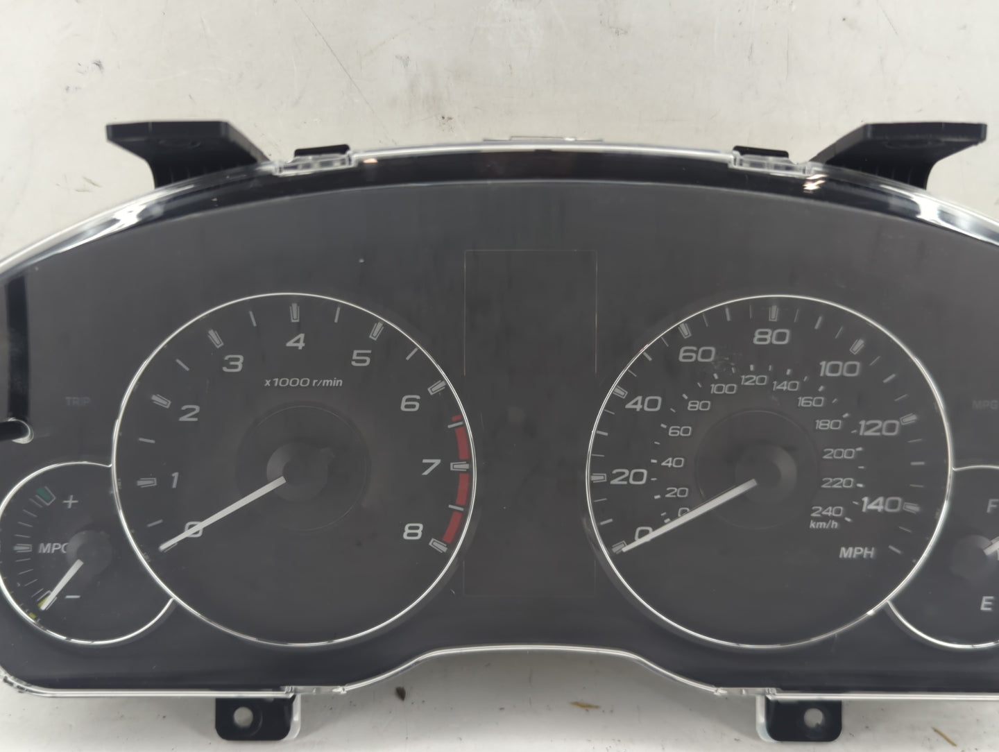 2011 Subaru Legacy Instrument Cluster Speedometer Gauges P/N:85003AJ31A Fits OEM Used Auto Parts - Oemusedautoparts1.com