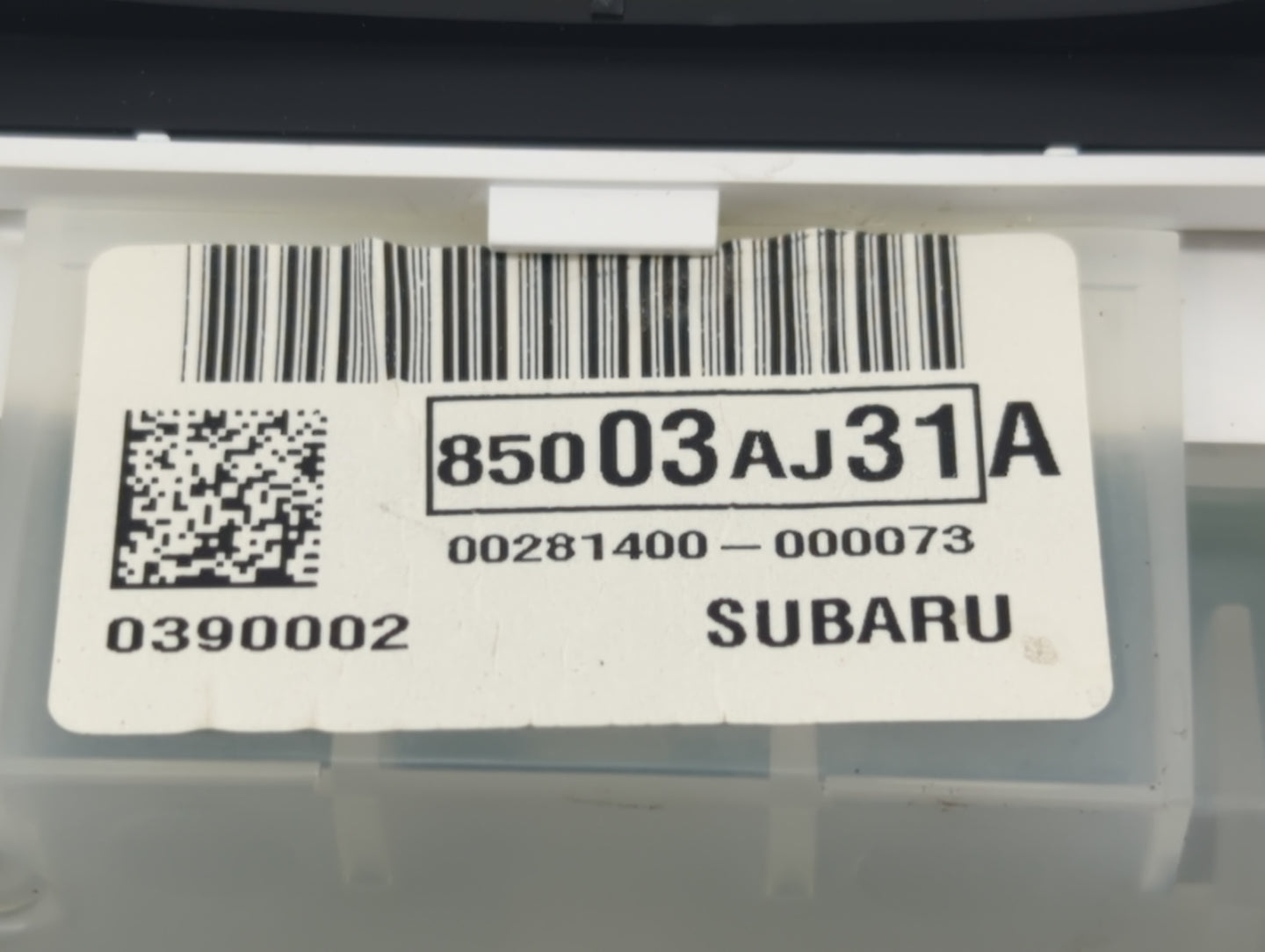 2011 Subaru Legacy Instrument Cluster Speedometer Gauges P/N:85003AJ31A Fits OEM Used Auto Parts - Oemusedautoparts1.com