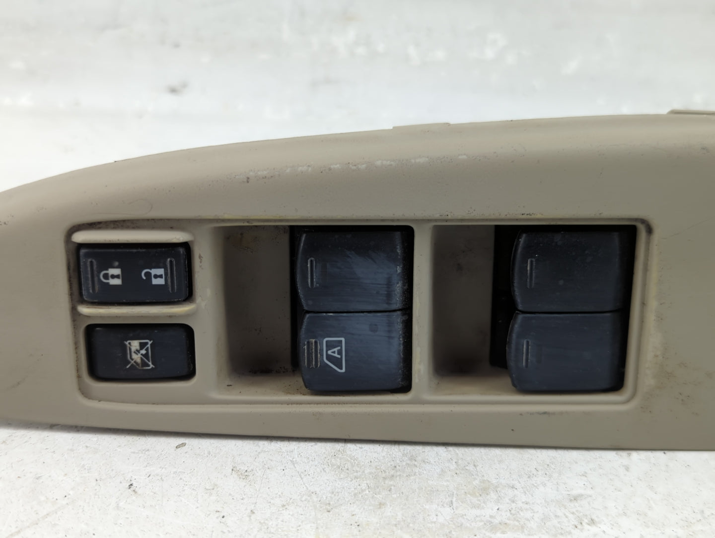 2011-2012 Subaru Legacy Master Power Window Switch Replacement Driver Side Left P/N:94263AJ13A Fits Fits 2011 2012 OEM Used 