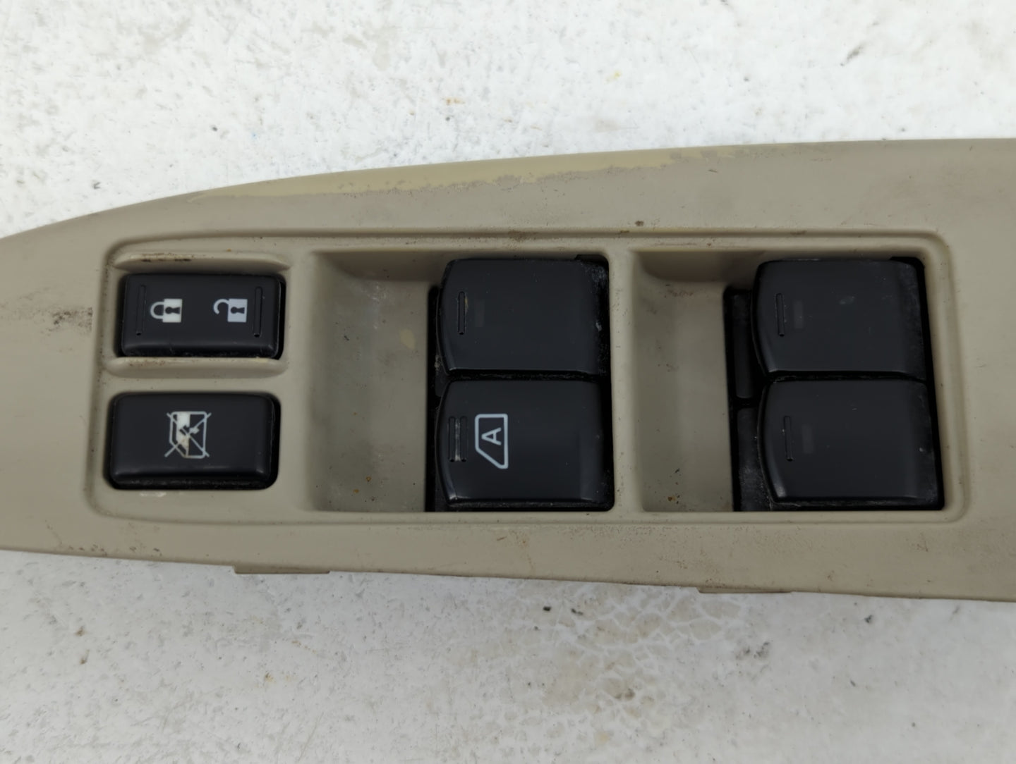 2011-2012 Subaru Legacy Master Power Window Switch Replacement Driver Side Left P/N:94263AJ13A Fits Fits 2011 2012 OEM Used 