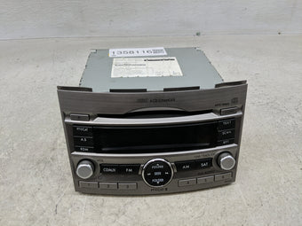 compare product 2010-2012 Subaru Legacy Radio AM FM Cd Player Receiver Replacement P/N:86201AJ60A Fits Fits 2010 2011 2012 OEM Used Auto Parts