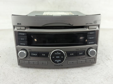2010-2012 Subaru Legacy Radio AM FM Cd Player Receiver Replacement P/N:86201AJ64A Fits Fits 2010 2011 2012 OEM Used Auto Par