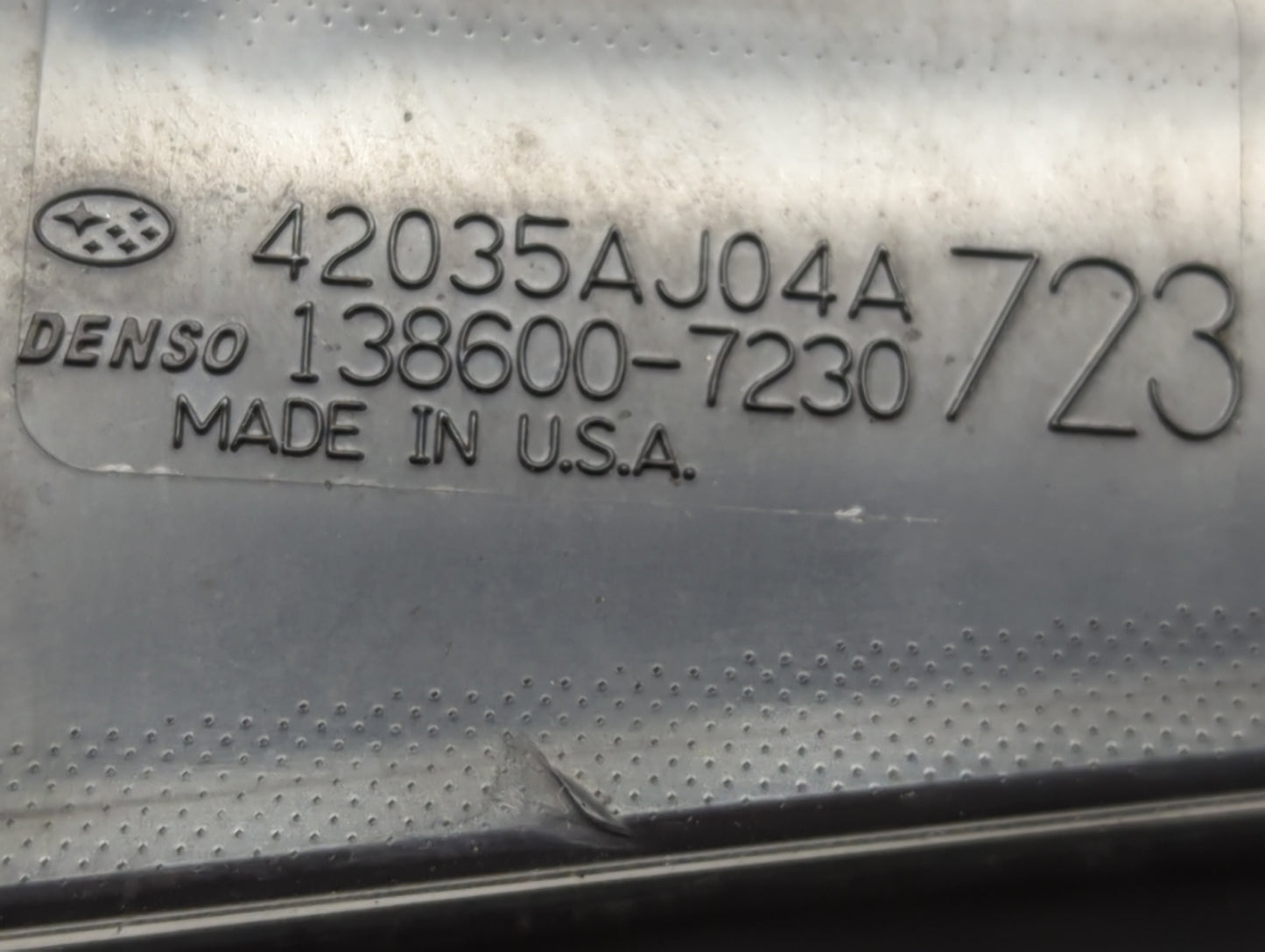 2010-2014 Subaru Legacy Fusebox Fuse Box Panel Relay Module P/N:42035AJ04A Fits Fits 2010 2011 2012 2013 2014 OEM Used Auto 