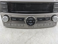2010-2012 Subaru Legacy Radio AM FM Cd Player Receiver Replacement P/N:86201AJ64A Fits Fits 2010 2011 2012 OEM Used Auto Par