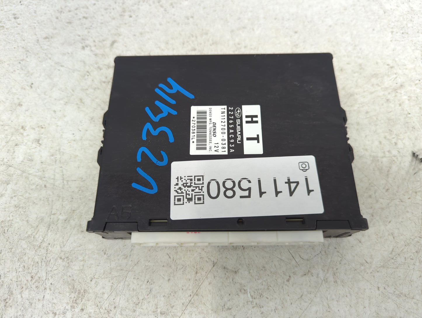2011 Subaru Legacy PCM Engine Control Computer ECU ECM PCU OEM P/N:22765AC93A Fits OEM Used Auto Parts - Oemusedautoparts1.c