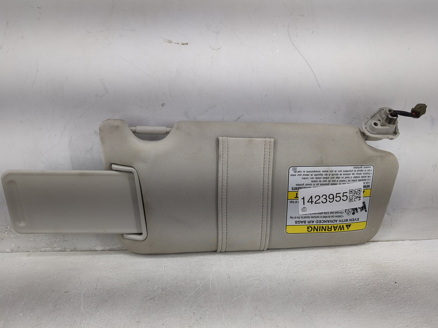 2010-2014 Subaru Legacy Sun Visor Shade Replacement Driver Left Mirror Fits Fits 2010 2011 2012 2013 2014 OEM Used Auto Part