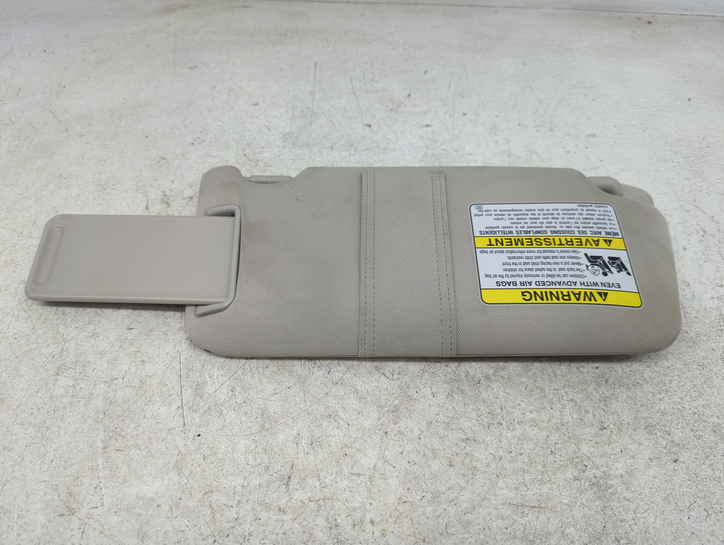 2010-2014 Subaru Legacy Sun Visor Shade Replacement Driver Left Mirror Fits Fits 2010 2011 2012 2013 2014 OEM Used Auto Part