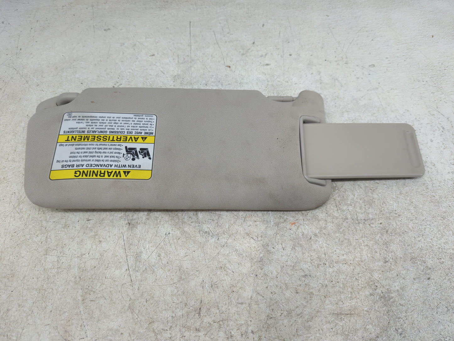 2010-2014 Subaru Legacy Sun Visor Shade Replacement Passenger Right Mirror Fits Fits 2010 2011 2012 2013 2014 OEM Used Auto 